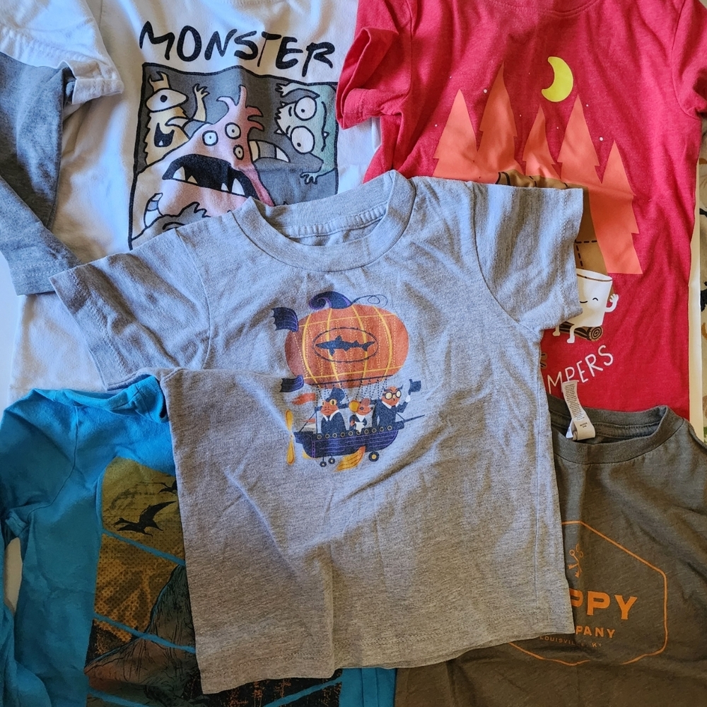 5 Assorted 4T/5T Shirts